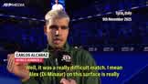 ‘Really difficult match’ - Alcaraz edges out Di Minaur at ATP Finals