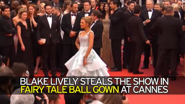 Blake Lively looks like a princess with fairy tale ball gown as she steals  the show at Cannes
