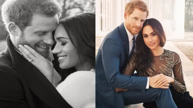 Prince Harry and Meghan Markle share romantic engagement photos Prince Harry and Meghan Markle share romantic engagement photos