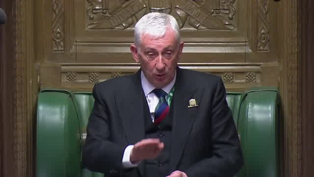 Lindsay Hoyle RECAP: Commons Speaker issues apology as more than 60 MPs ...