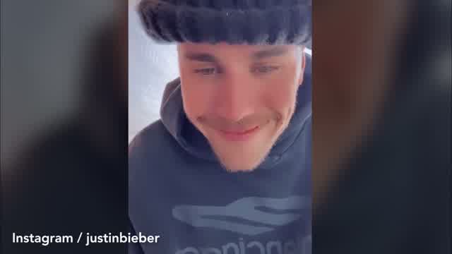Defiant Justin Bieber blows smoke towards camera worrying fans