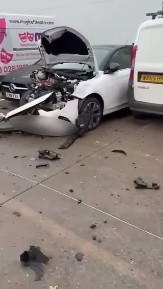 Arnold Clark Apprentice Crashes Audi Into Six Cars, Fined £625
