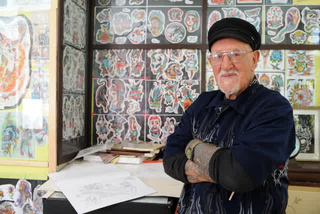 Heartbreak as legendary Plymouth tattoo artist Doc Price passes away