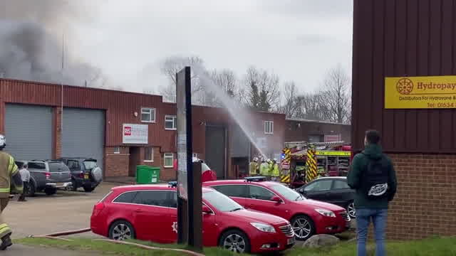 Lordswood fire: Updates as crews respond to fire in Chatham industrial ...