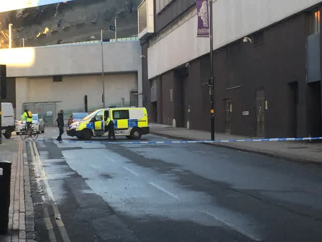 Updates: City centre road closed after man falls from bridge ...