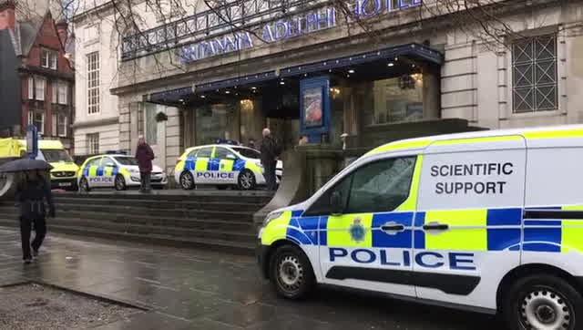 Live: Large police presence at the Adelphi after man left with facial ...