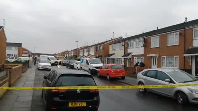 Street cordoned off after gunman opens fire on house - Liverpool Echo