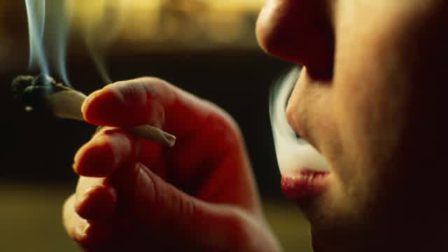 stub of cigarette Cigarette stub - Stock Image - M370/1054
