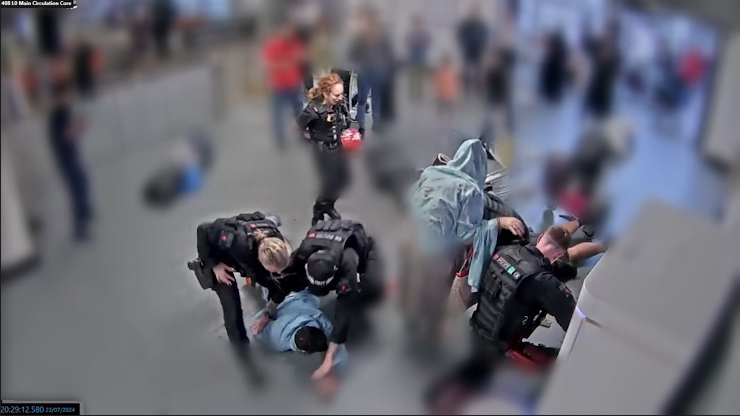 Manchester Airport attacker jailed for assaulting female police officers