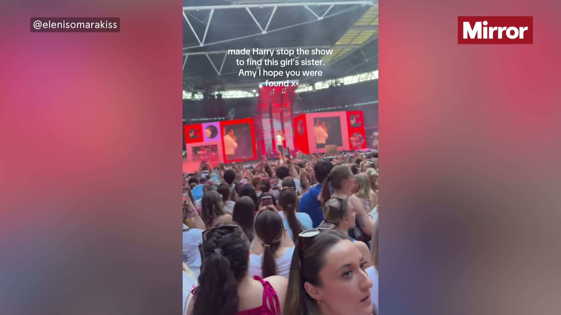 Harry Styles Stops Wembley Gig to Help Distressed Fan Find Sister