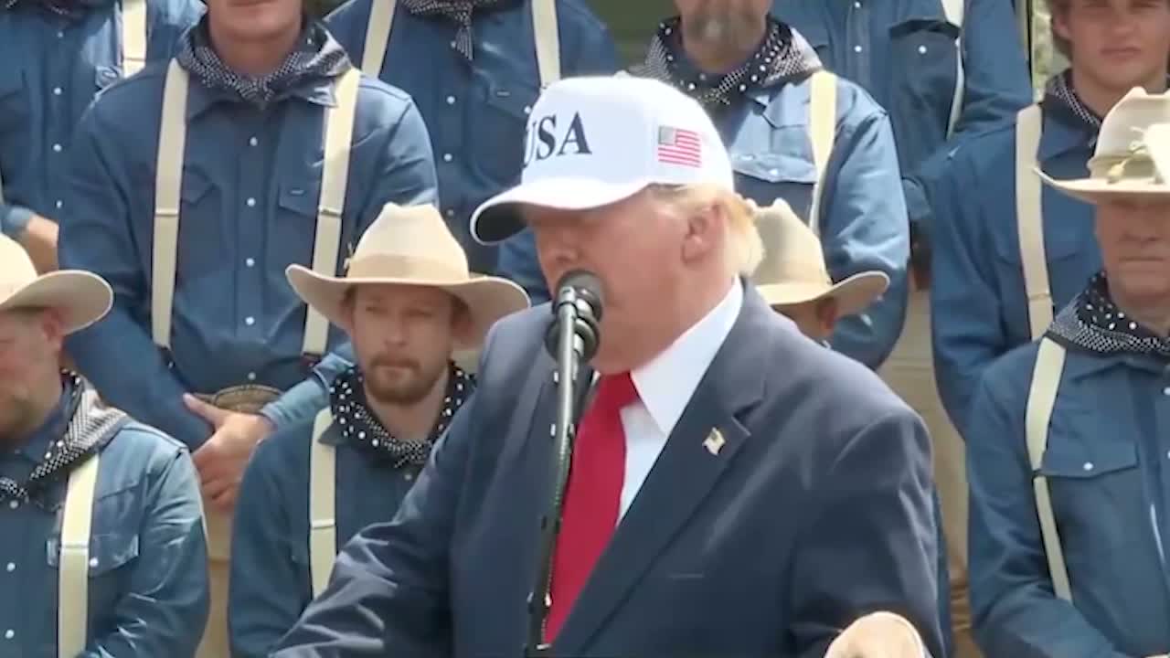 Trump's Bizarre Day: AI Slop Video, Threesome Joke, and More
