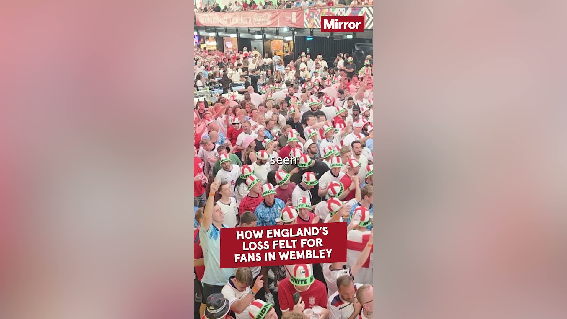 England Fans Devastated After Argentina's Seven-Minute World Cup Comeback