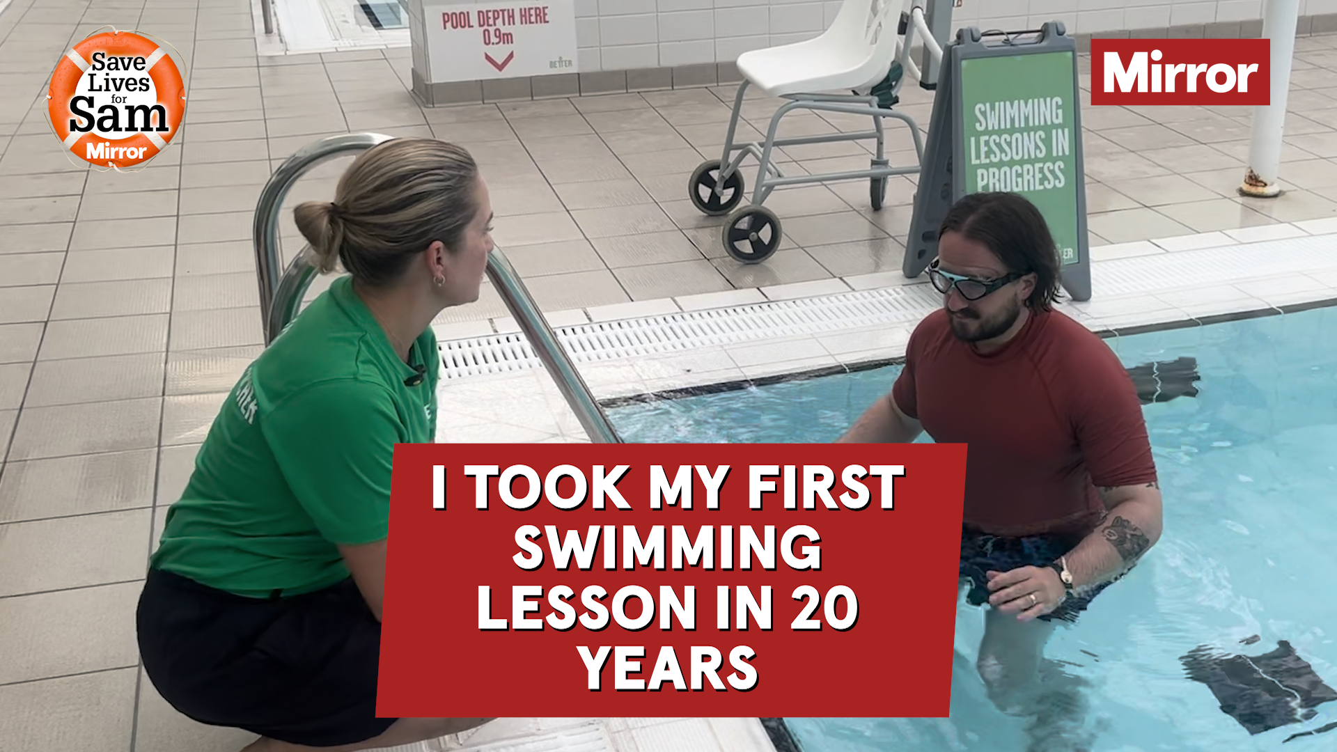 I took my first swimming lesson in 20 years - everyone like me should do the same