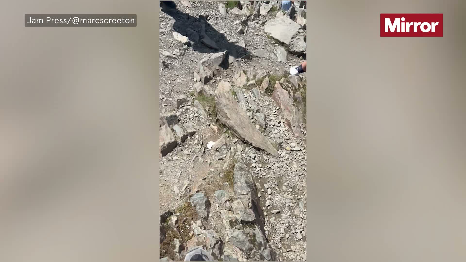 Rows break out at top of Mount Snowdon amid 'hour-long queues' to reach summit