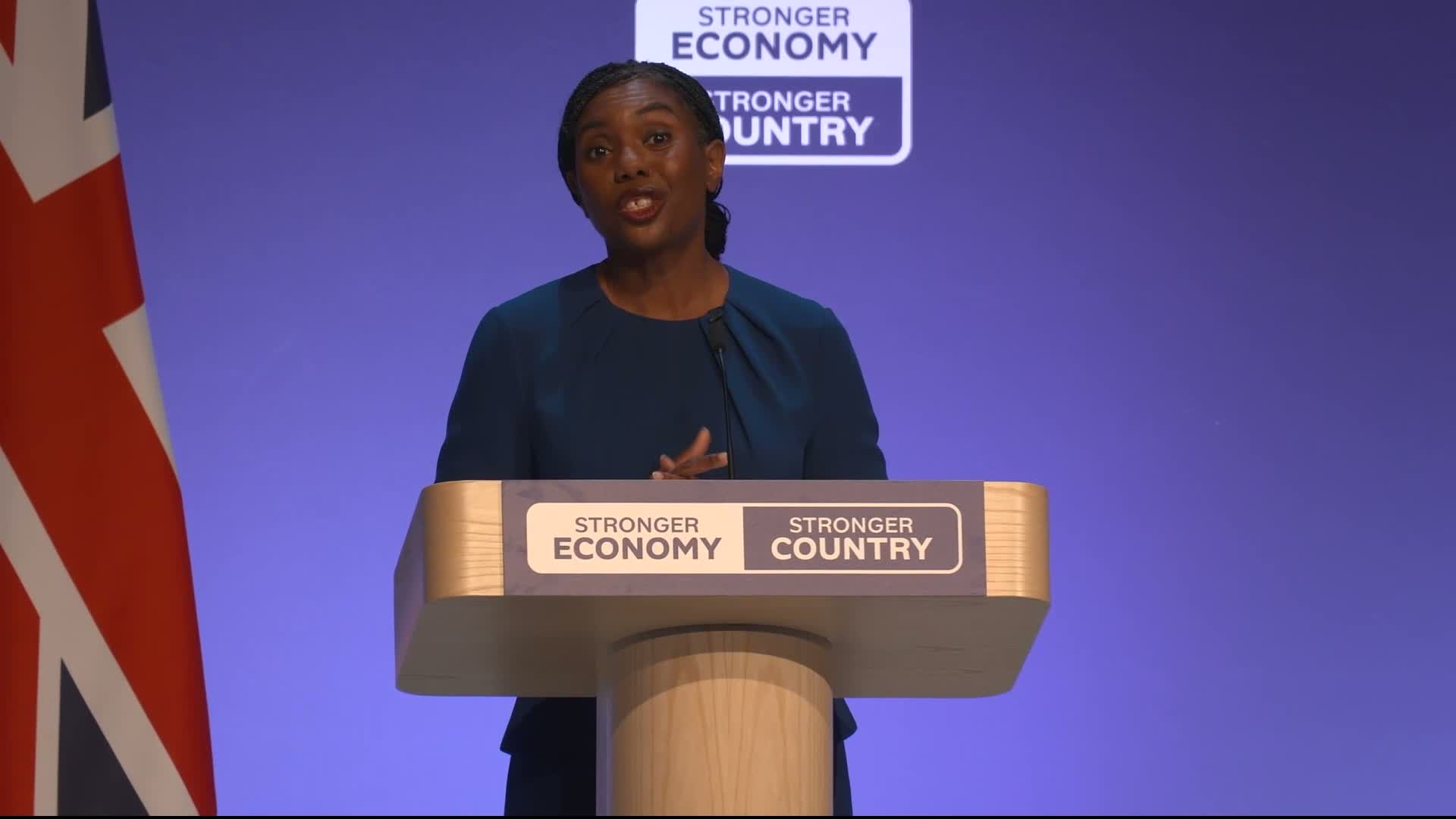 Kemi Badenoch accused of inheritance tax giveaway for richest families in Tory conference speech