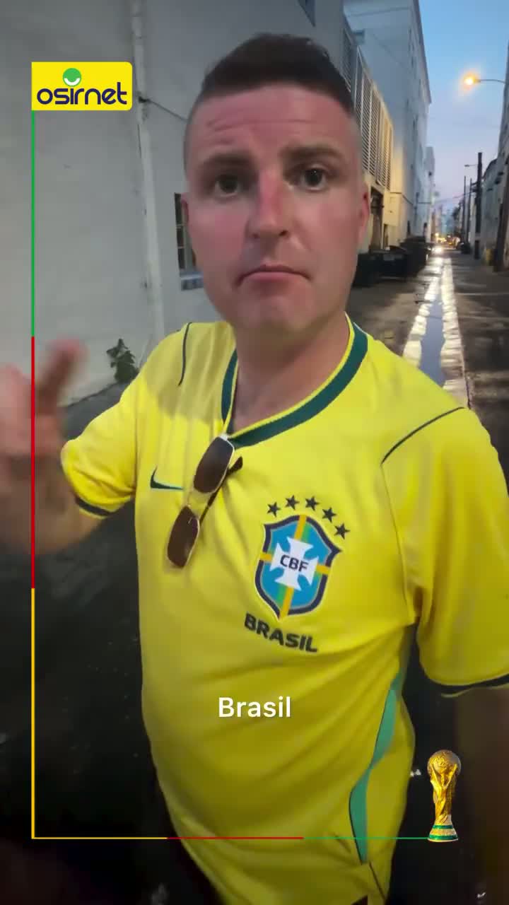 Scotland fan poses as Brazil supporter with Ronaldo haircut, reveals saltire chest hair