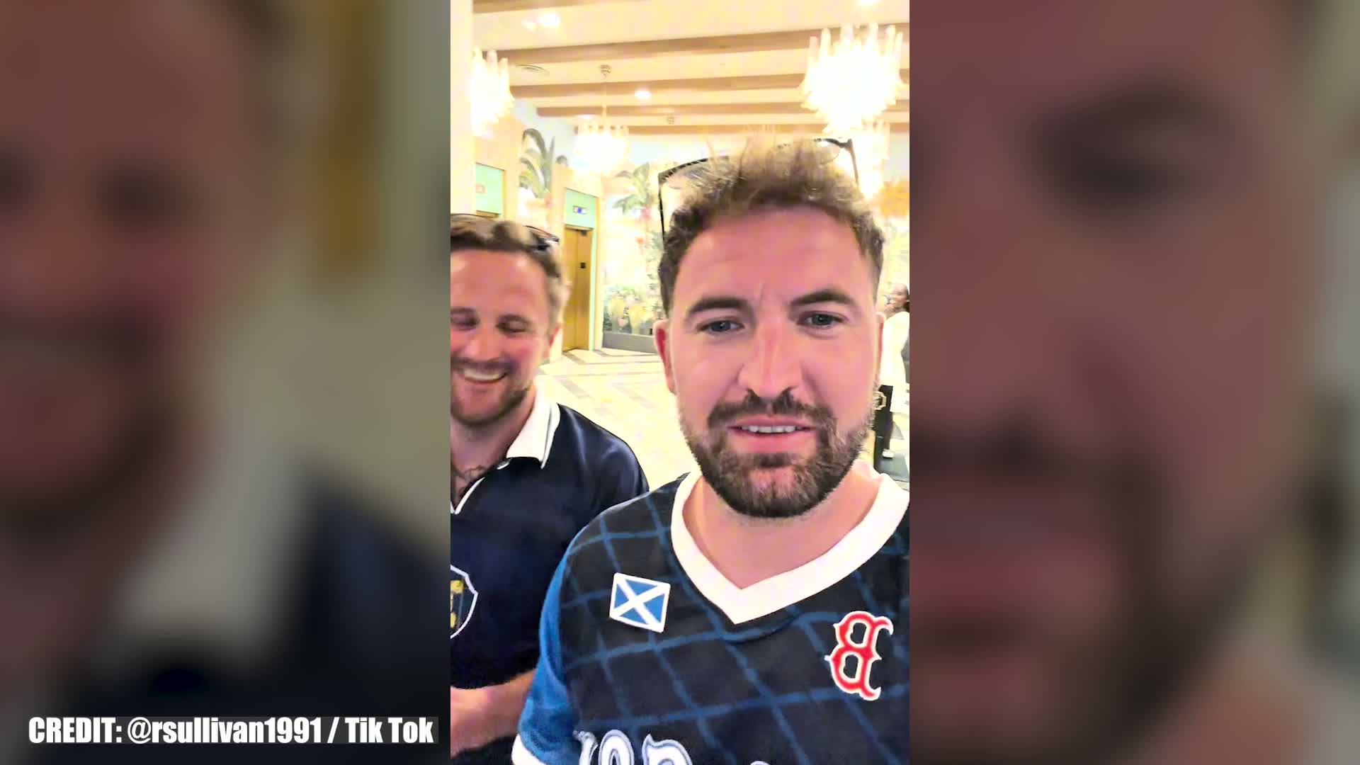 Tartan Army 'buckled' after taking driverless taxi around Miami