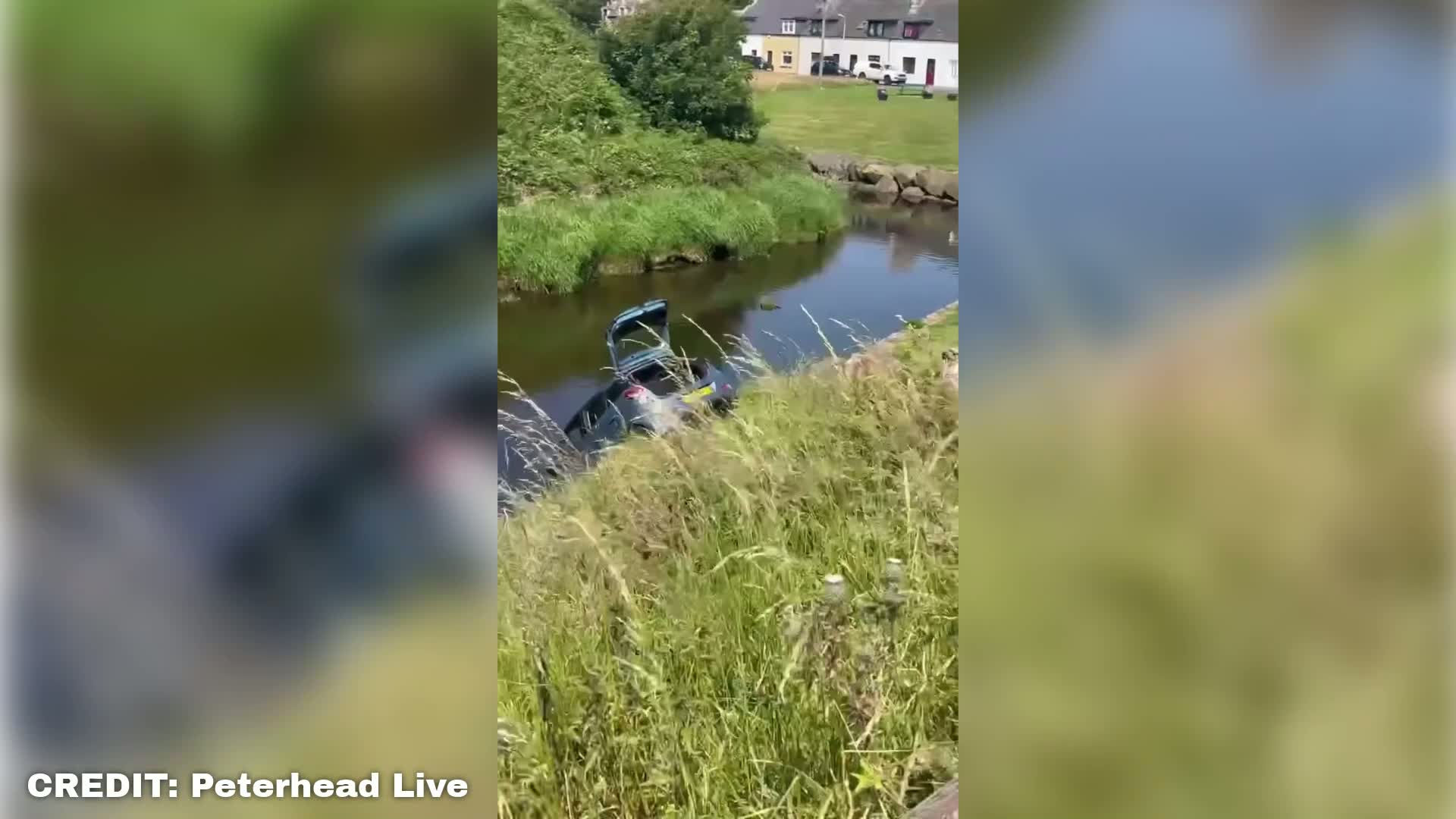 Car Plunges into River at Scots Beauty Spot, Occupants Escape
