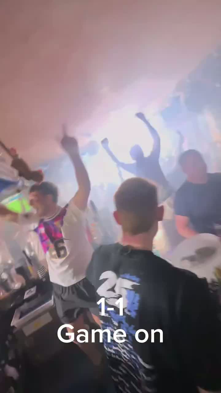 Scots Celebrate England's World Cup Exit in Wild Ibiza Bar Scenes