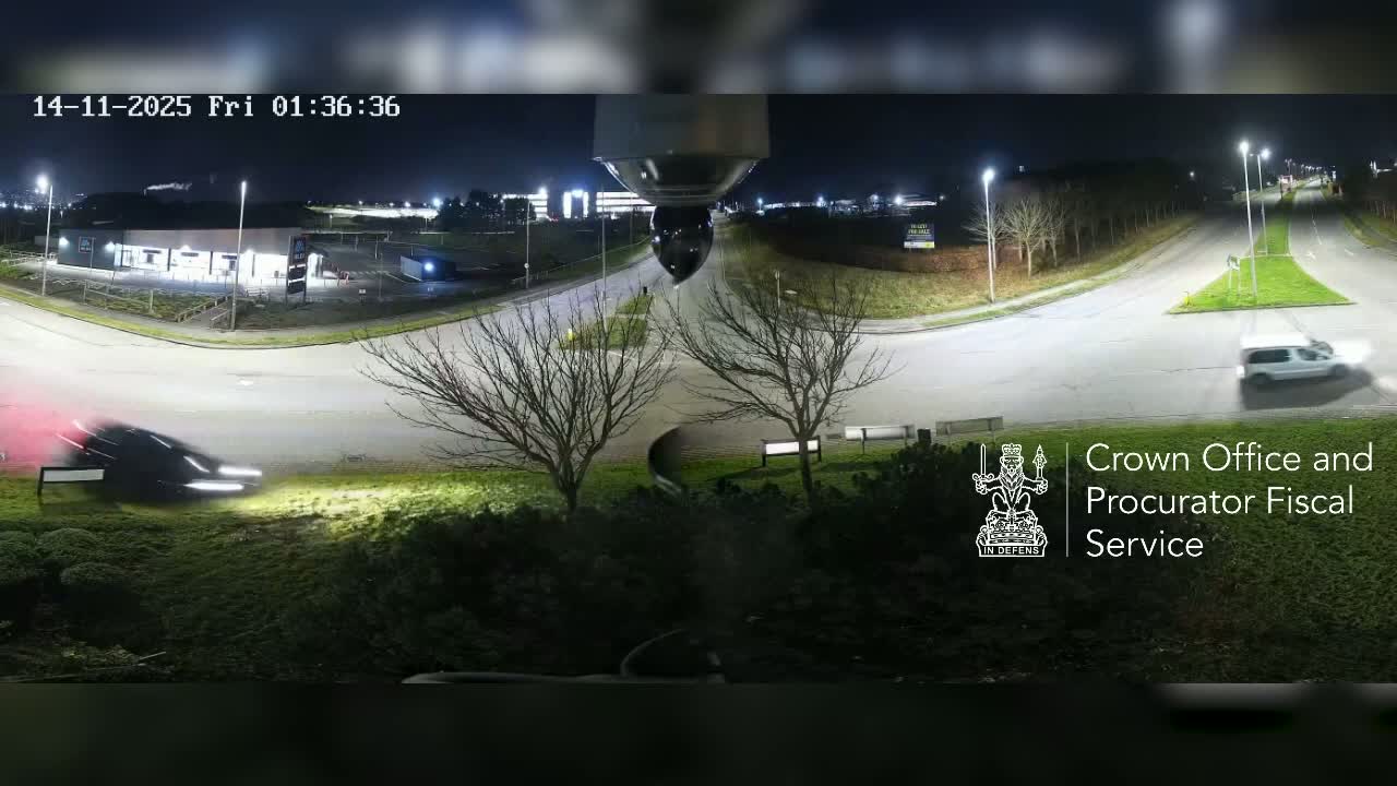 Drunk driver caught on CCTV flying through air before crash