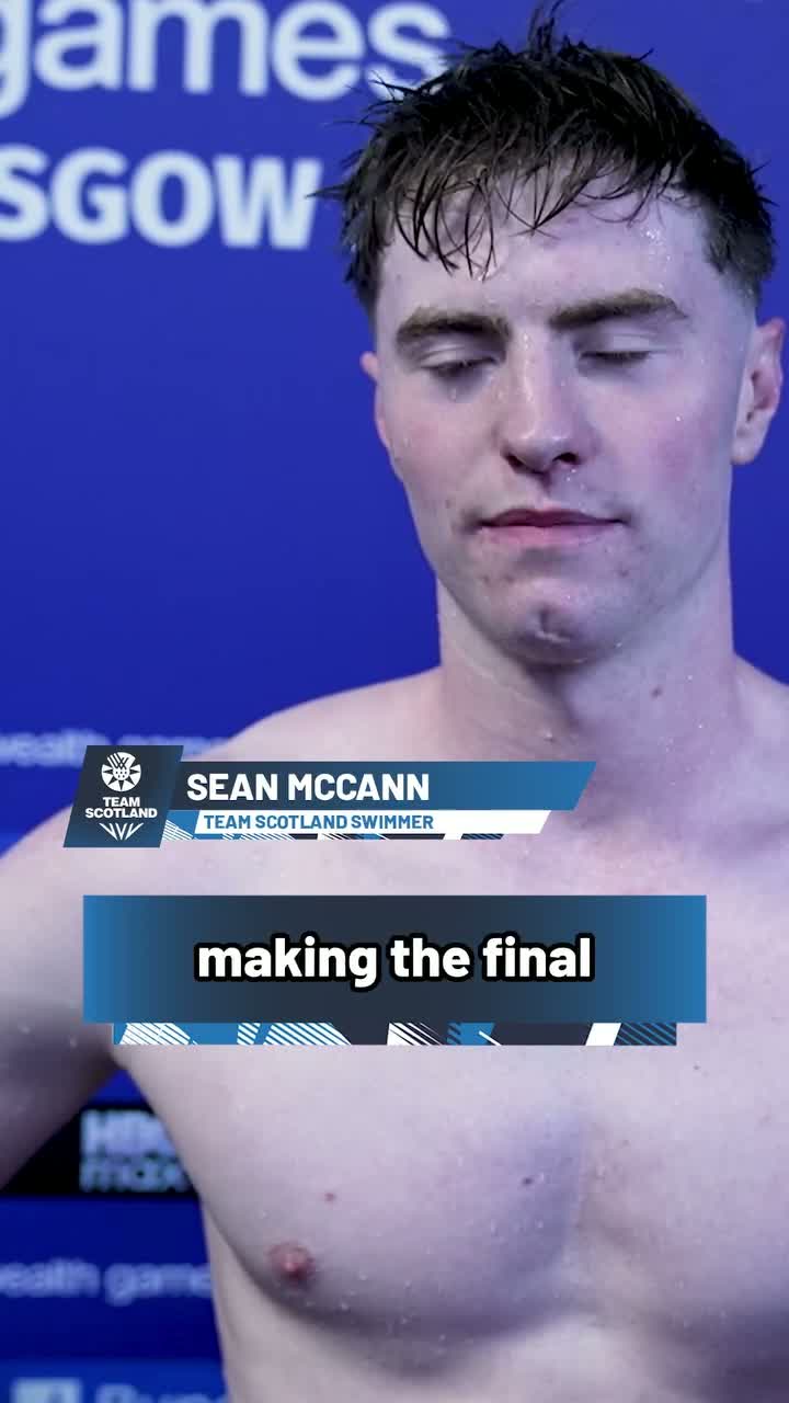 Sean McCann thanks 'home crowd' after Commonwealth Games debut