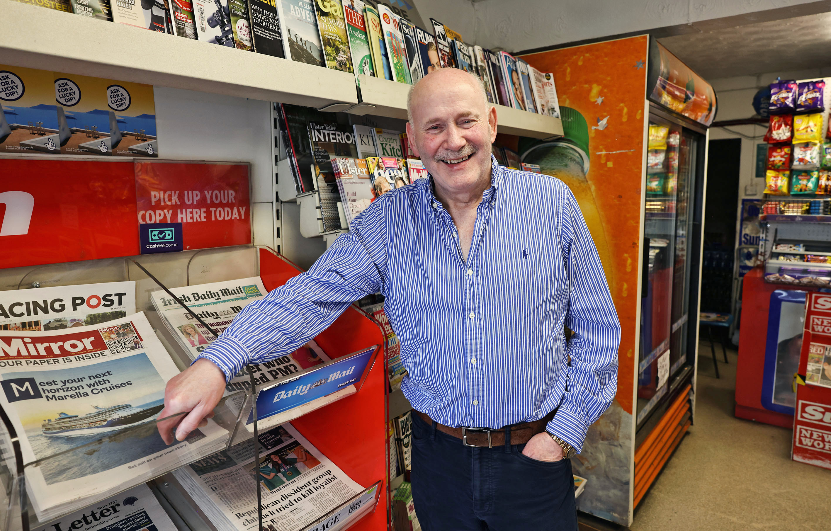 "It’s been a blast": Popular Co Antrim newsagent bows out after 47 years