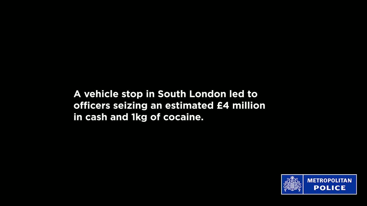 Met Police seize £4m cash and cocaine in Catford raid