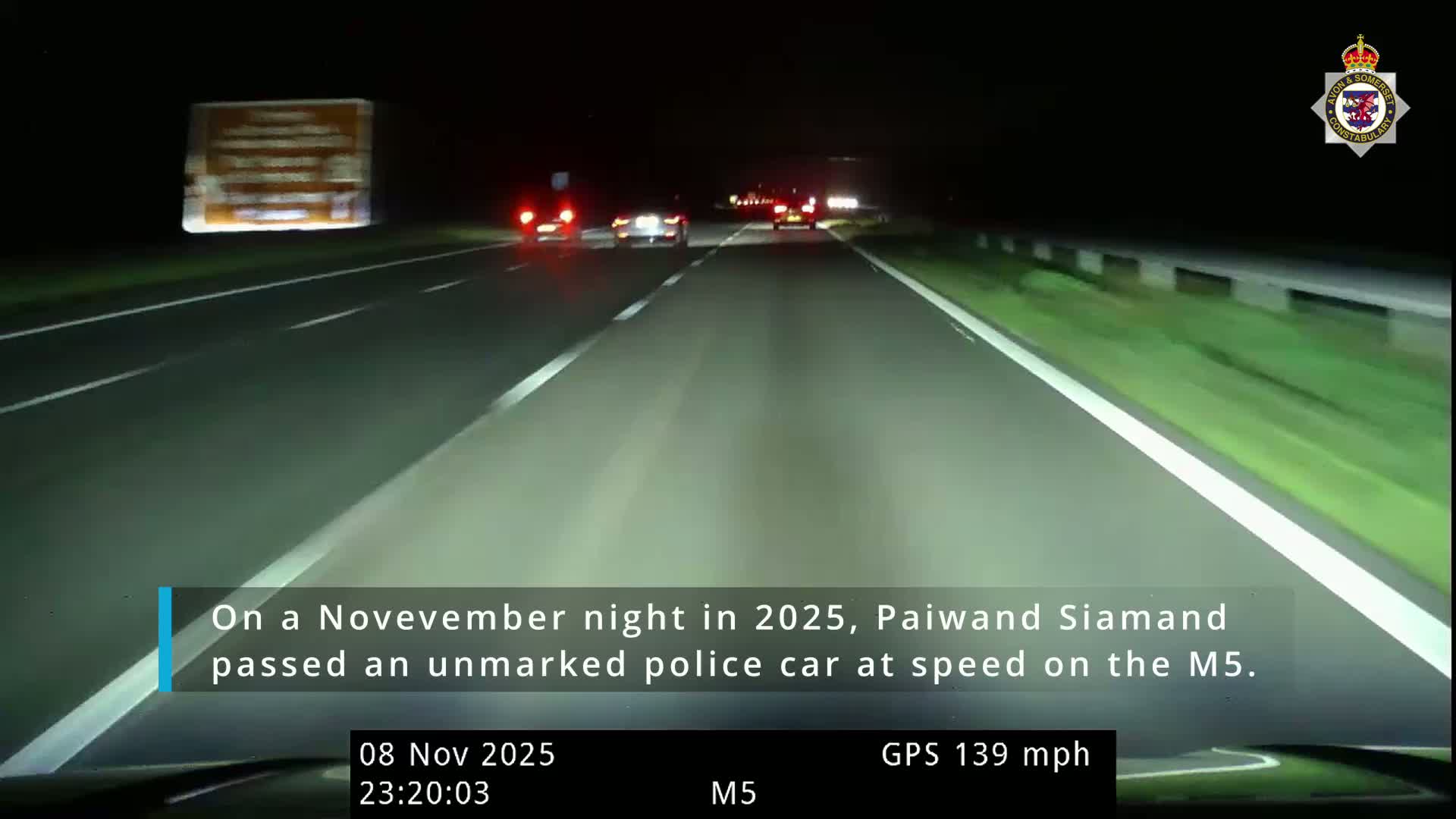 Motorist banned after being caught driving at 149mph on UK motorway