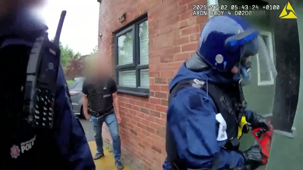 Drugs boss Germane Tarrant jailed after police battering ram arrest