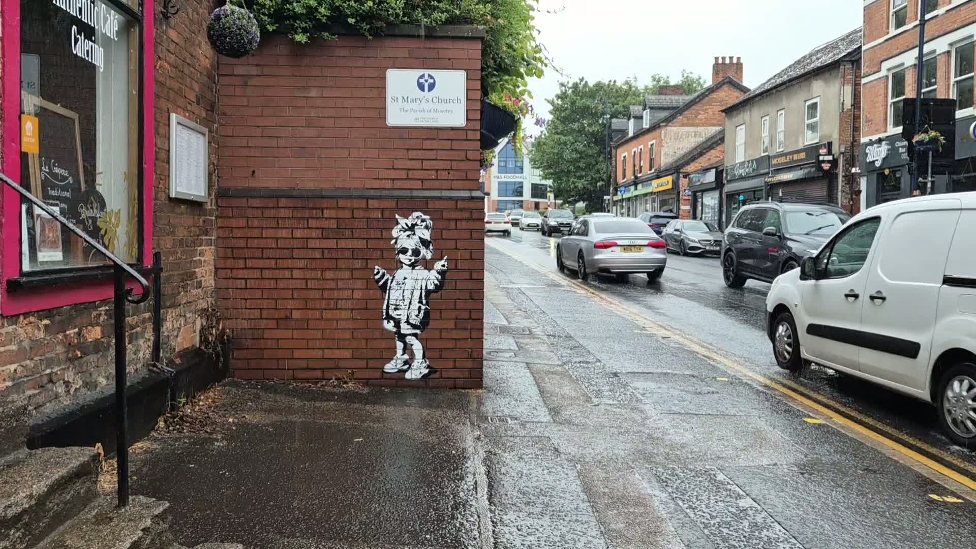 Birmingham residents split over new Banksy-style murals appearing in city