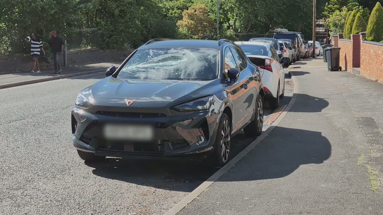 Man arrested after dozens of cars smashed with crowbar in Birmingham