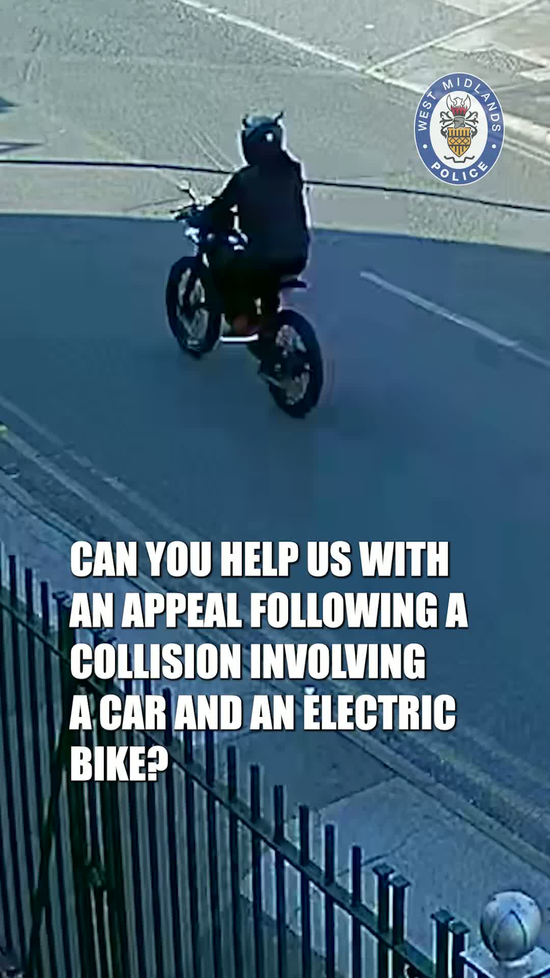 Knife Gang Smashes Car into E-Bike Rider in Darlaston Robbery