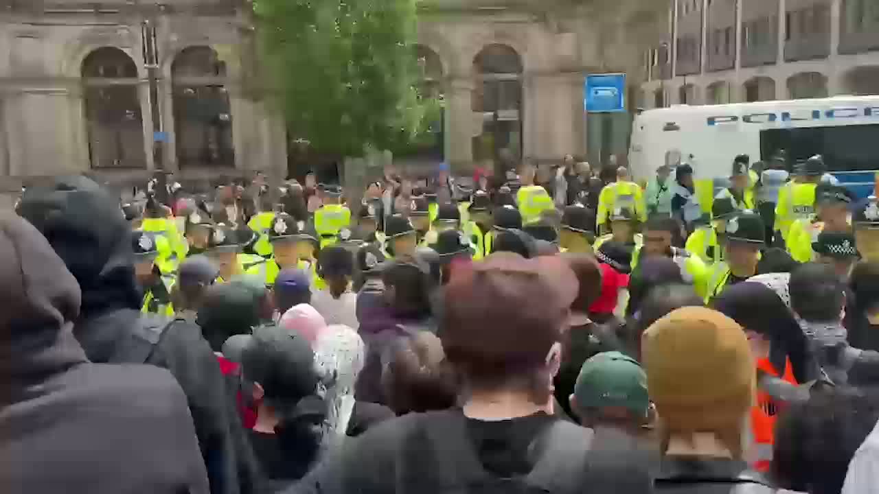 West Midlands Police Review Footage of Officer Punching Woman at Birmingham Anti-Racism Protest