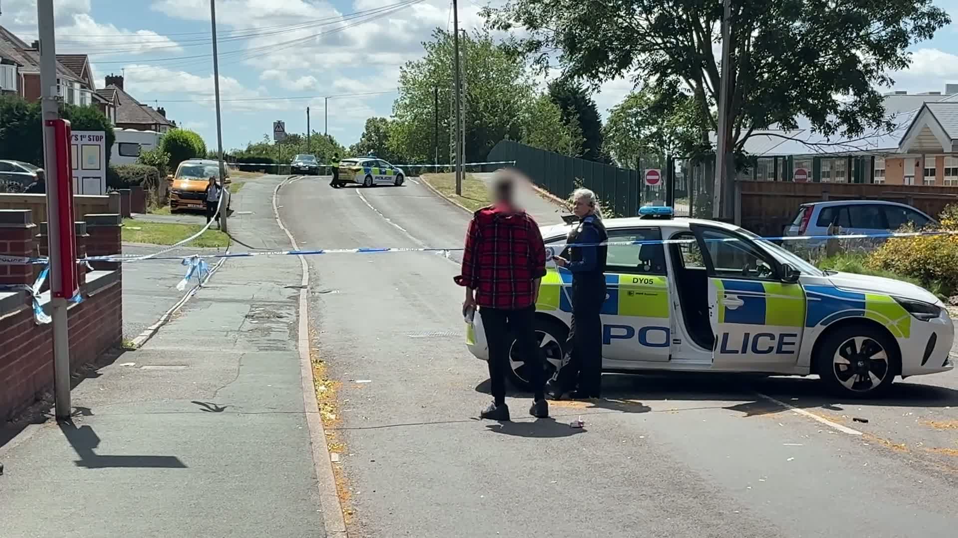 Pensnett Road Sealed Off After Criminal Damage Incident