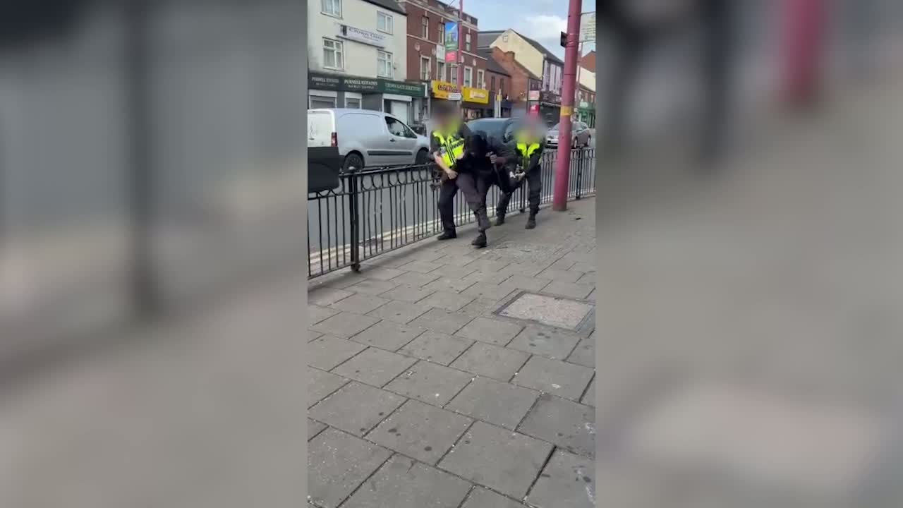 Wanted Man Strikes Police Officer with Own Baton in Birmingham