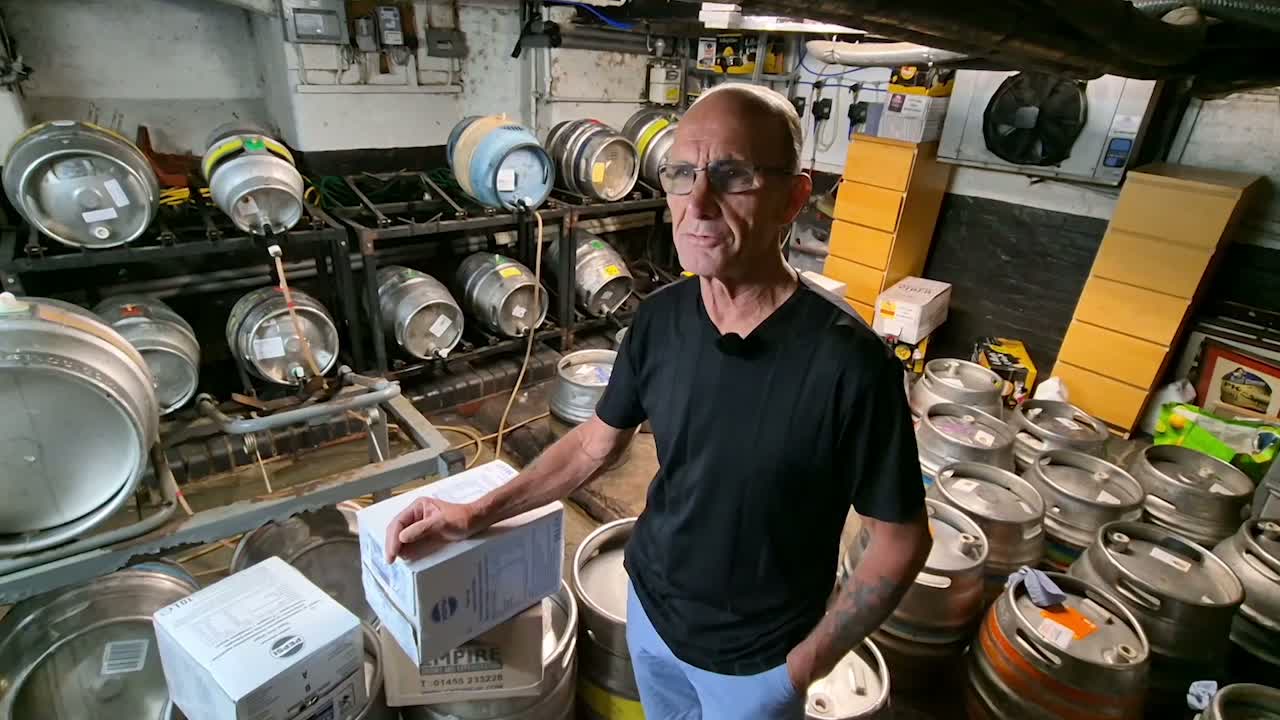 We visited the 'haunted' Midland pub where landlord was 'pushed by a ghost"