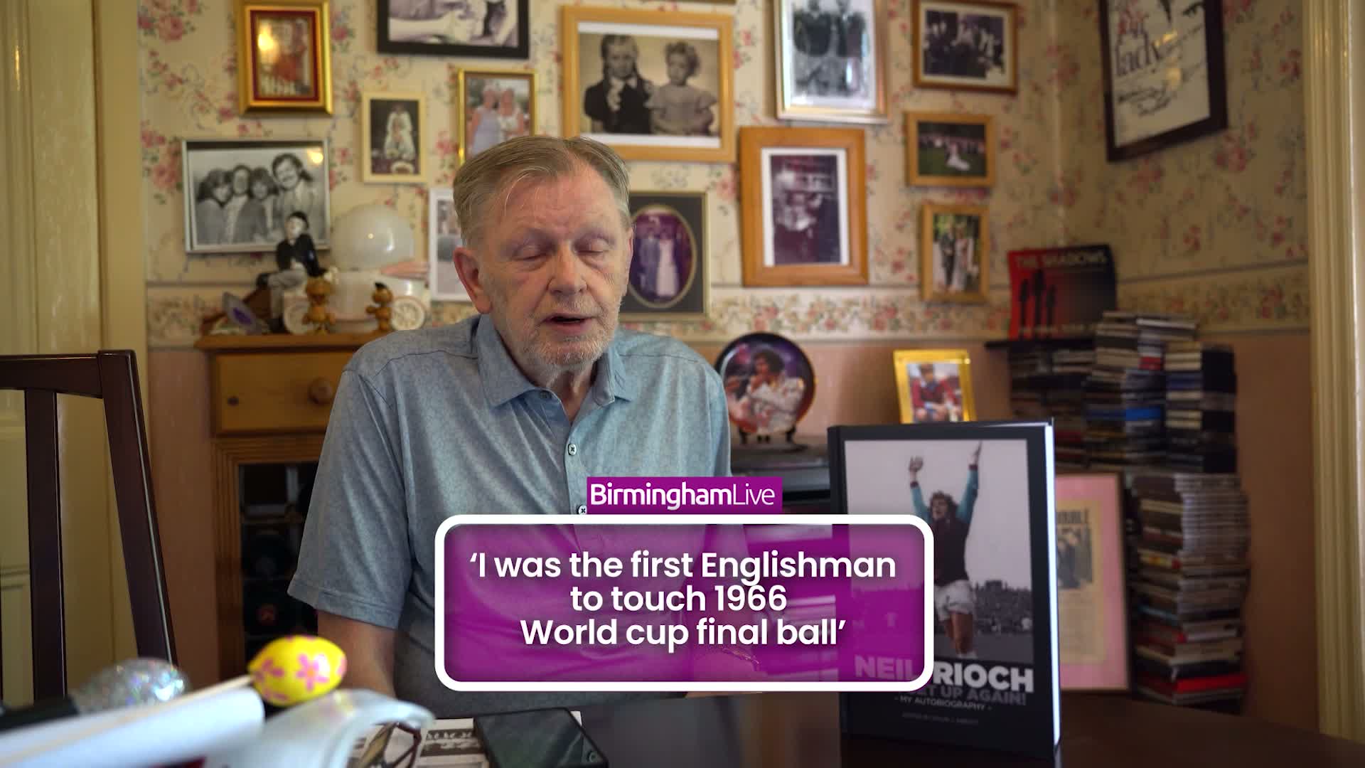 Aston Villa's Neil Rioch: First Englishman to Touch Ball in 1966 World Cup Final