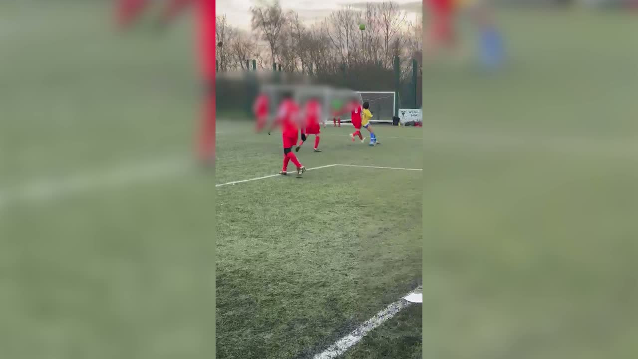 Born with no arms, footballer Callum Smith refused to be sidelined