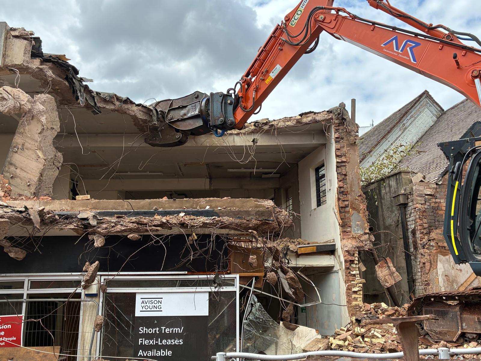 Walsall town centre regeneration demolition begins on Connected Gateway