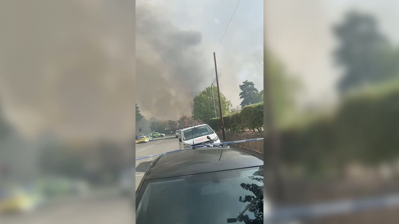 Stourbridge wildfire: 10 injured including child and firefighters