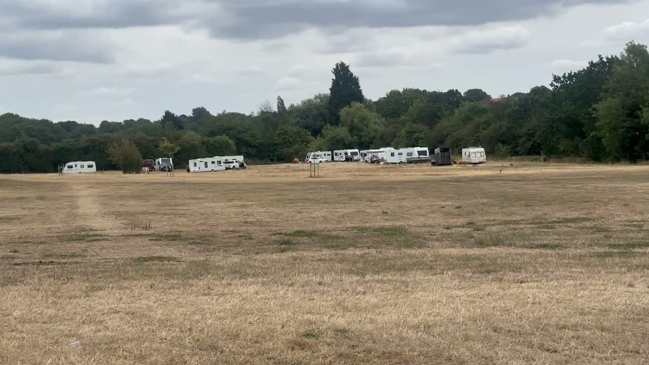 Travellers move onto field near Asda Barnes Hill, eviction eyed