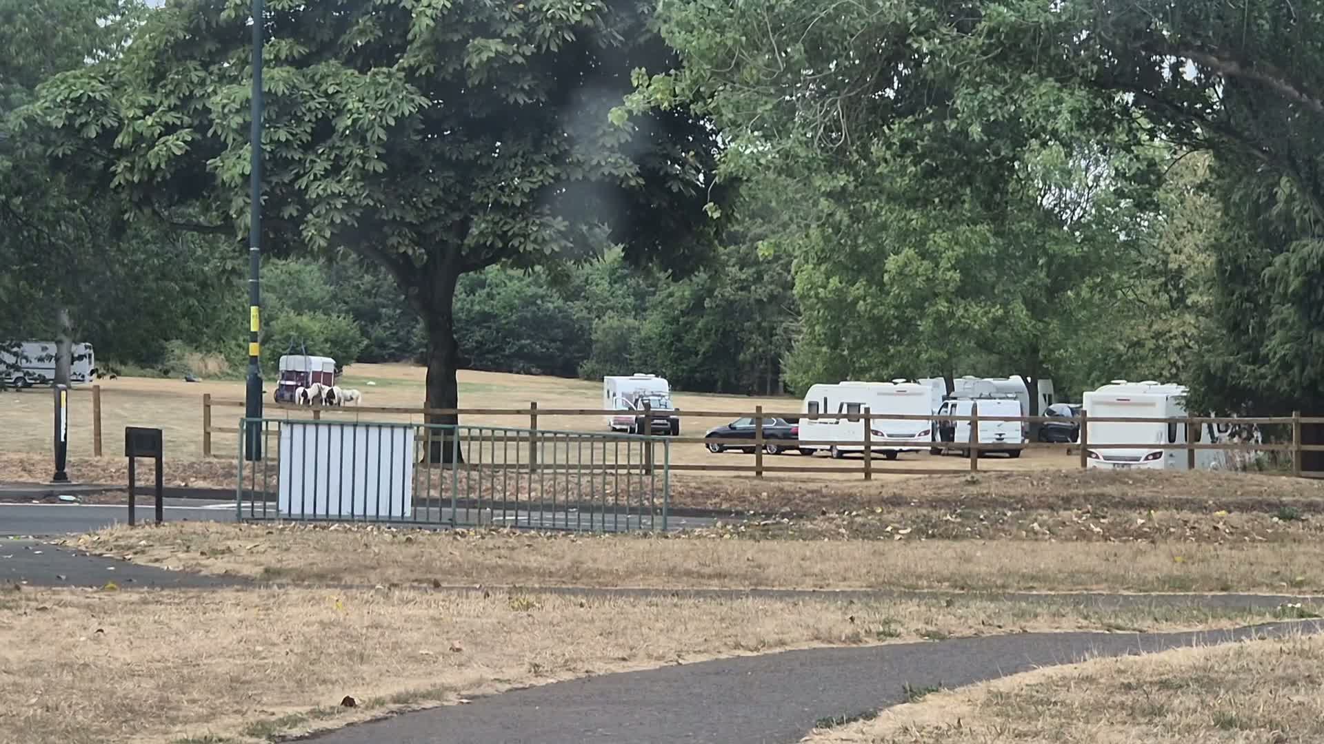 Travellers pitch up on three Birmingham sites as police issue statement