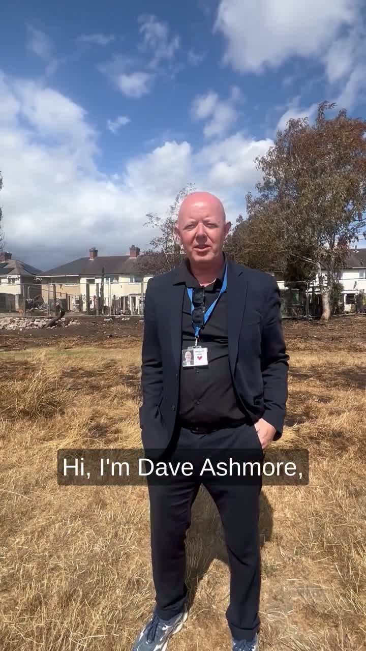 Birmingham City Council update after fire destroys six homes in Highters Heath
