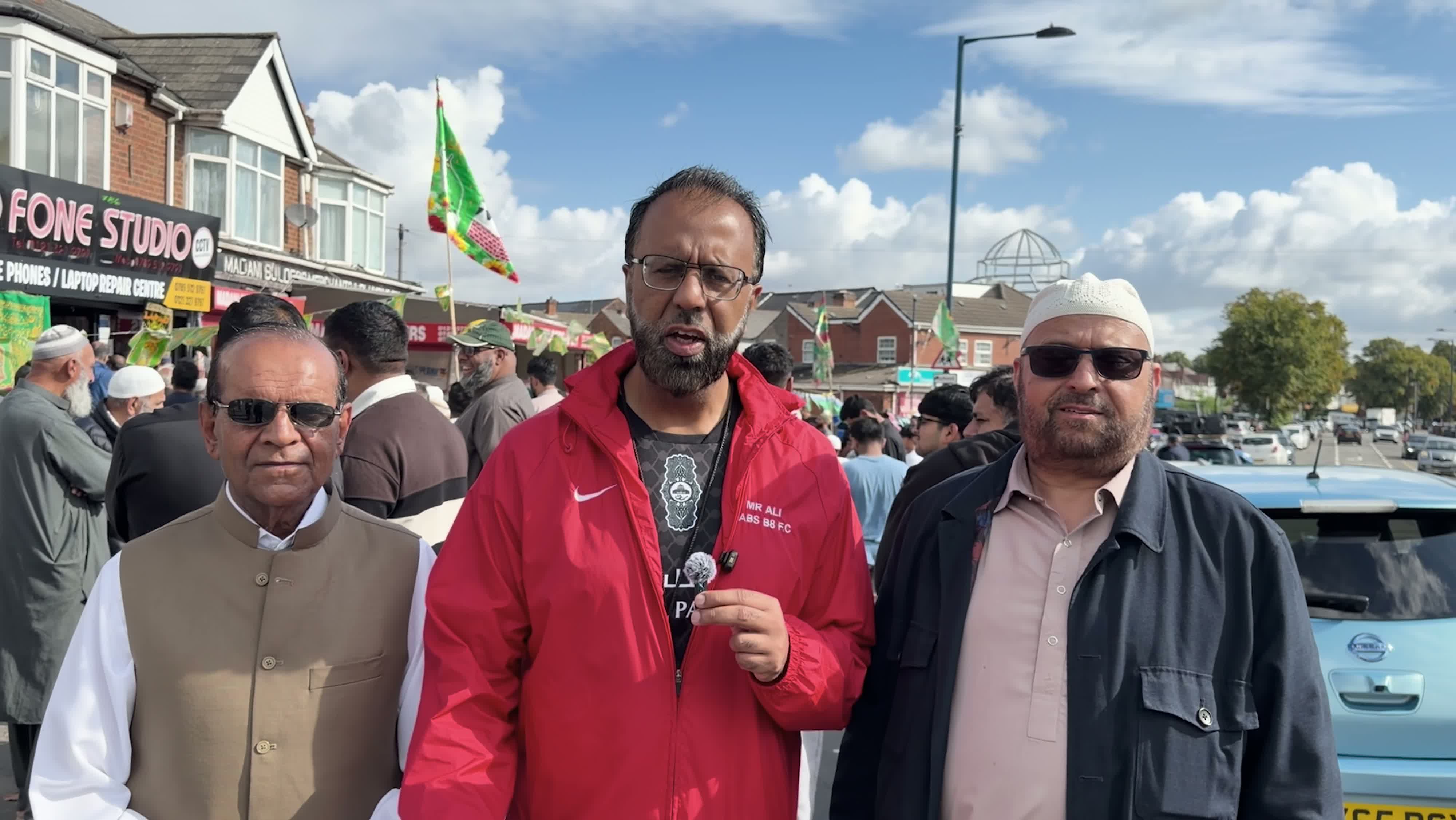 Hundreds gather in Alum Rock for Mawlid parade celebrating Prophet Muhammad