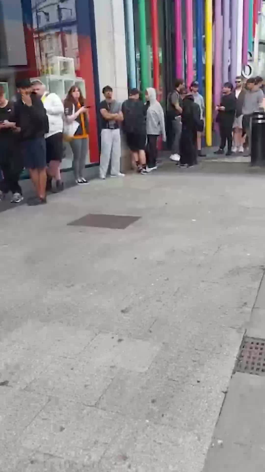 Huge queues in Liverpool ONE as dedicated fans await rare release
