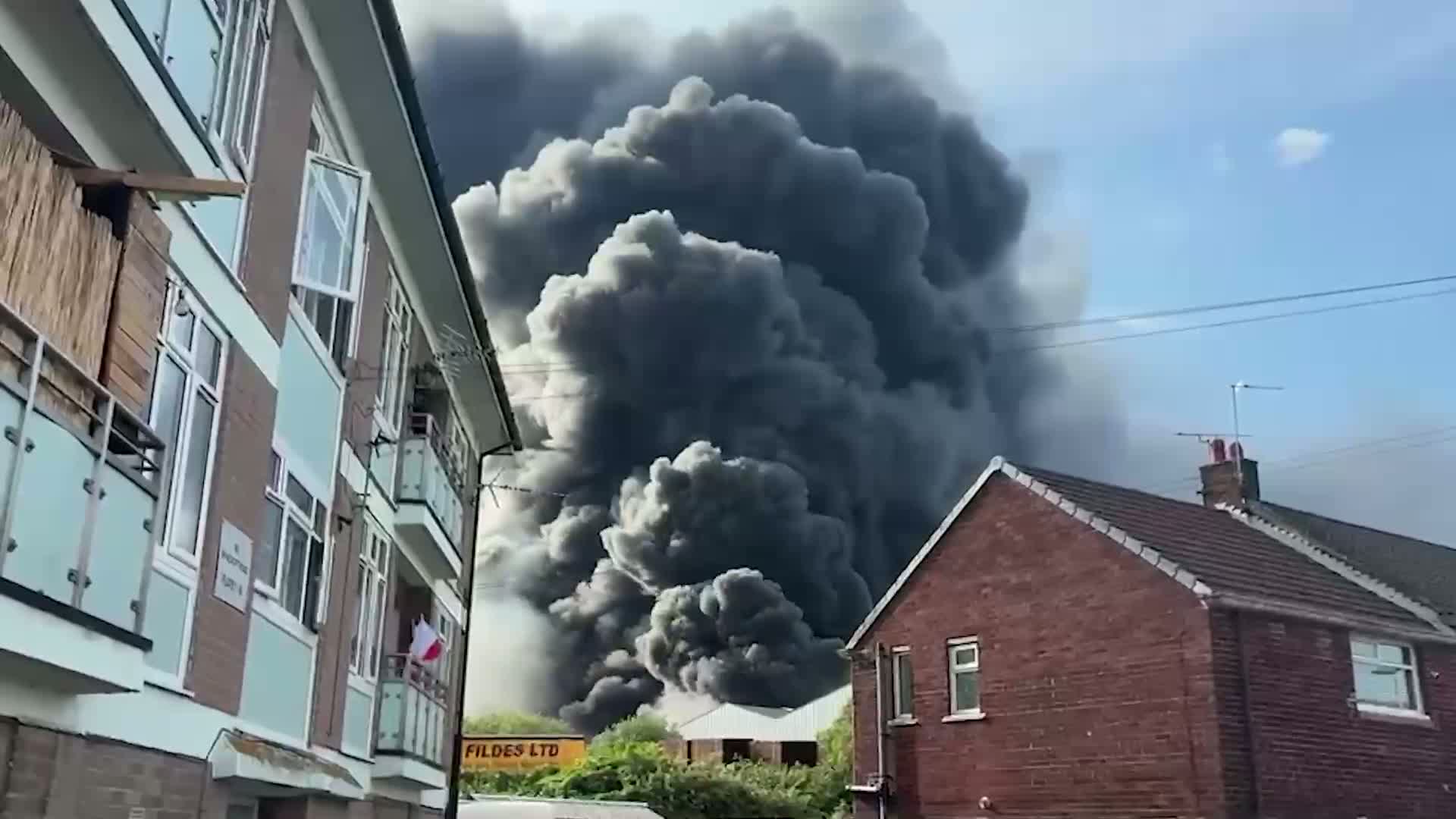 Widnes Fire: Major Incident Declared After Multiple Explosions at Recycling Plant