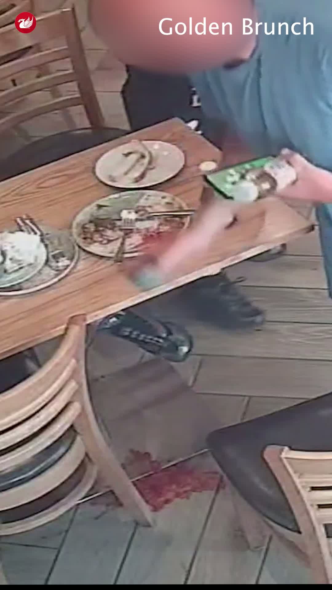 Cafe owner shares CCTV of customer throwing tomatoes in Dingle
