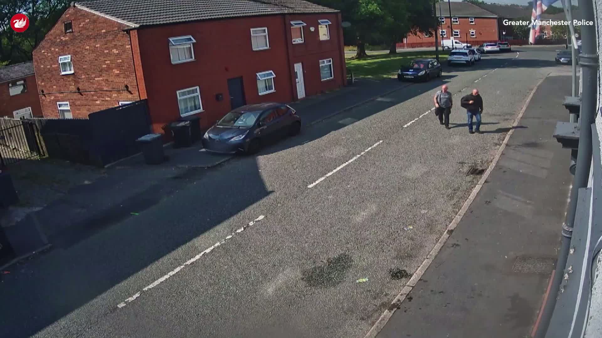 Pair chose the day of man's funeral for 'despicable burglary"