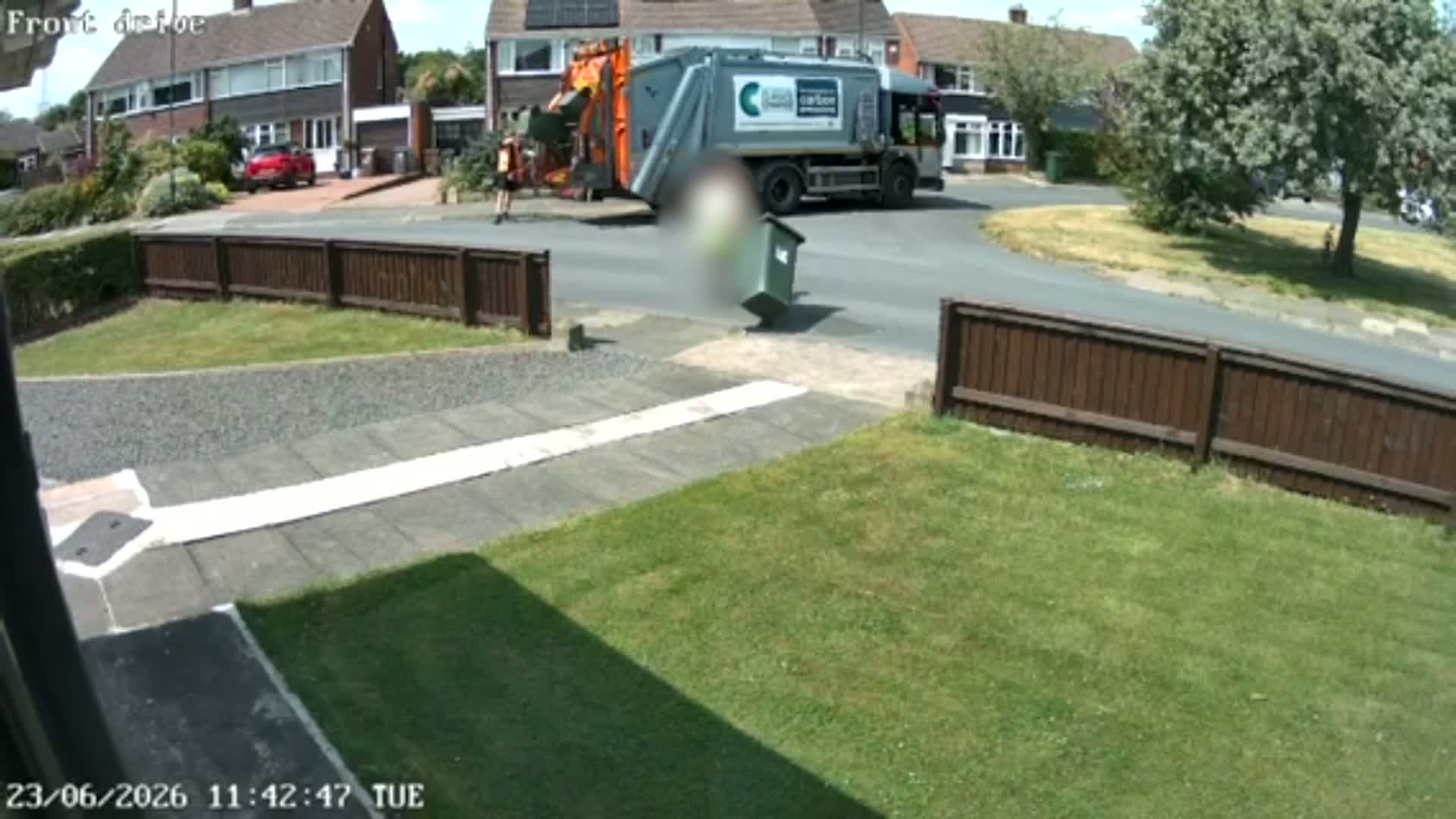 Anger as CCTV shows binman drop dog poo bags on Tyneside street