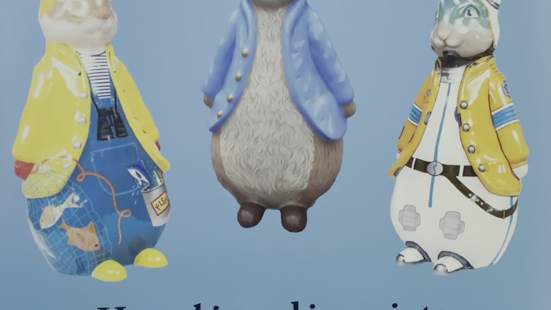 Peter Rabbit Sculptures Hop Into Tyneside: 96 Art Pieces Unveiled